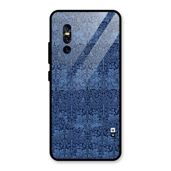 Carving Design Glass Back Case for Vivo V15 Pro