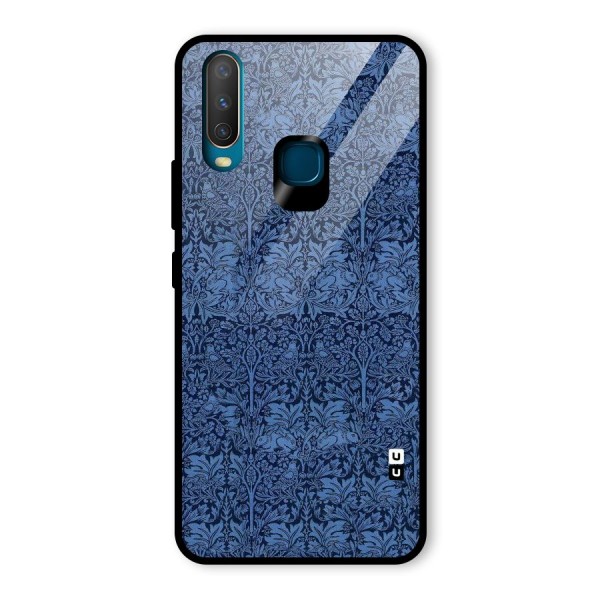 Carving Design Glass Back Case for Vivo Y12