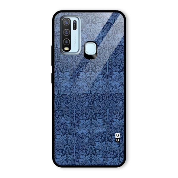 Carving Design Glass Back Case for Vivo Y30