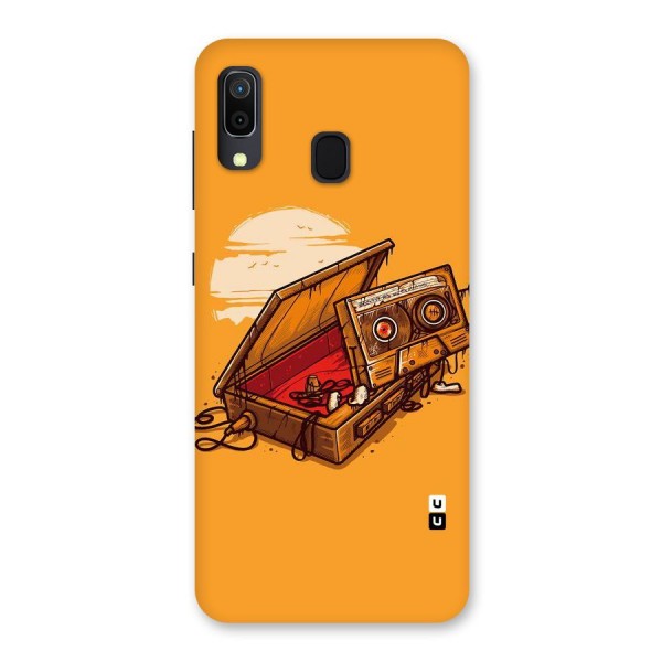 Casette Box Back Case for Galaxy A20