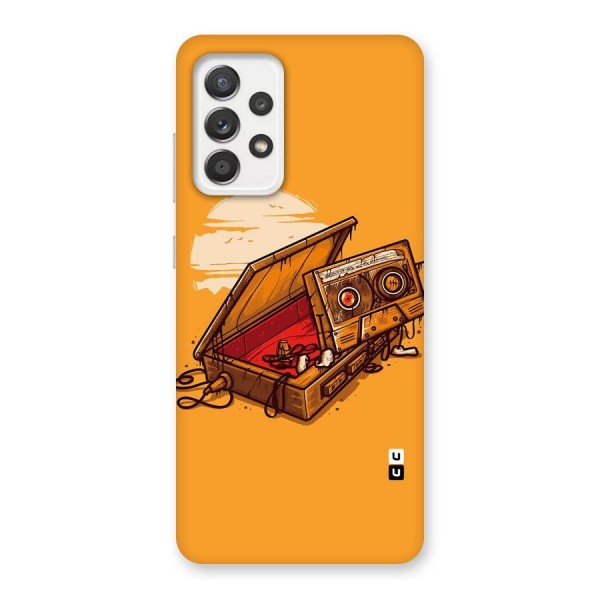 Casette Box Back Case for Galaxy A52