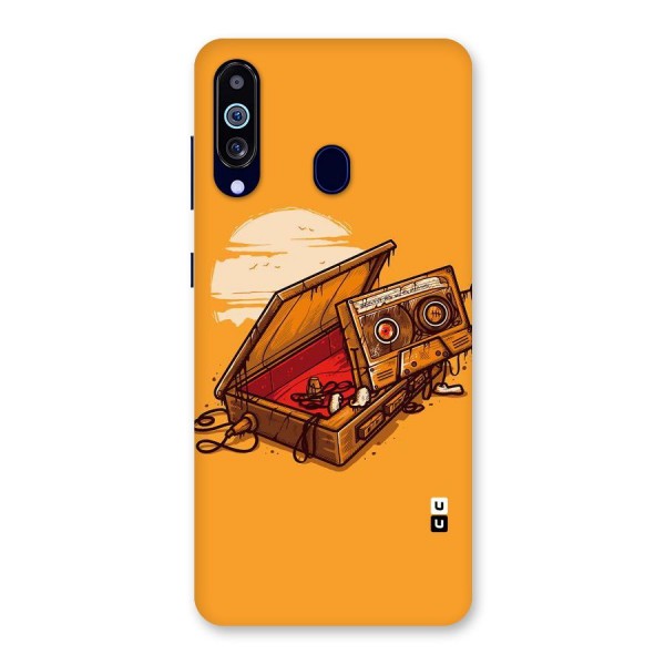 Casette Box Back Case for Galaxy A60