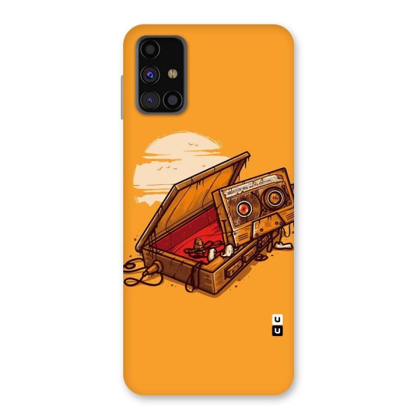 Casette Box Back Case for Galaxy M31s