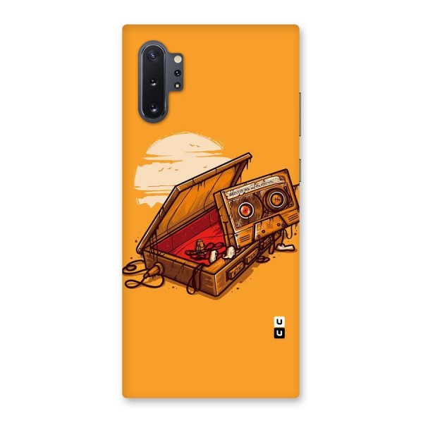 Casette Box Back Case for Galaxy Note 10 Plus