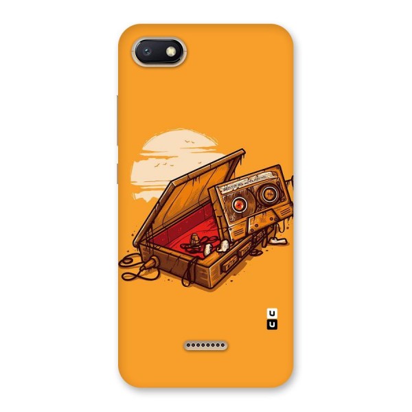 Casette Box Back Case for Redmi 6A