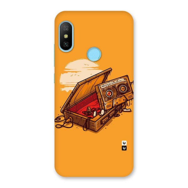 Casette Box Back Case for Redmi 6 Pro