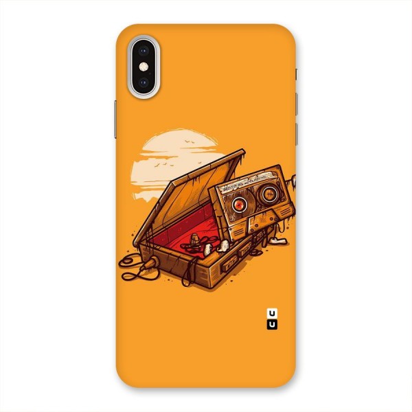 Casette Box Back Case for iPhone XS Max