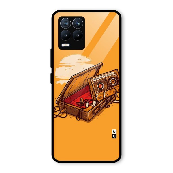 Casette Box Glass Back Case for Realme 8 Pro