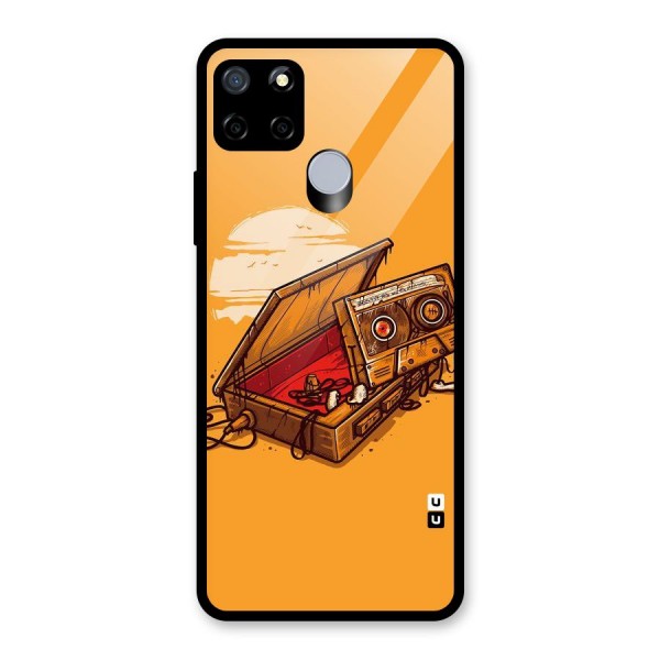 Casette Box Glass Back Case for Realme C12