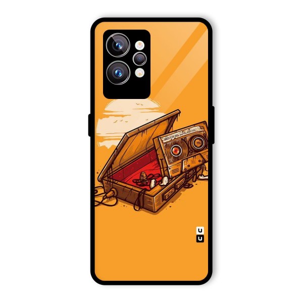 Casette Box Glass Back Case for Realme GT2 Pro