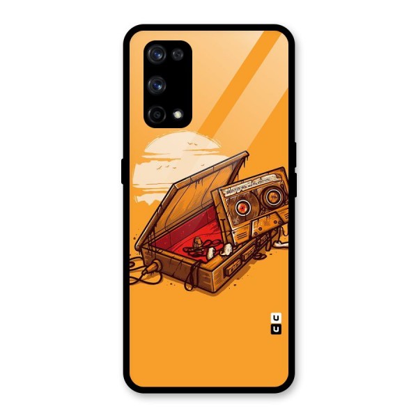 Casette Box Glass Back Case for Realme X7 Pro