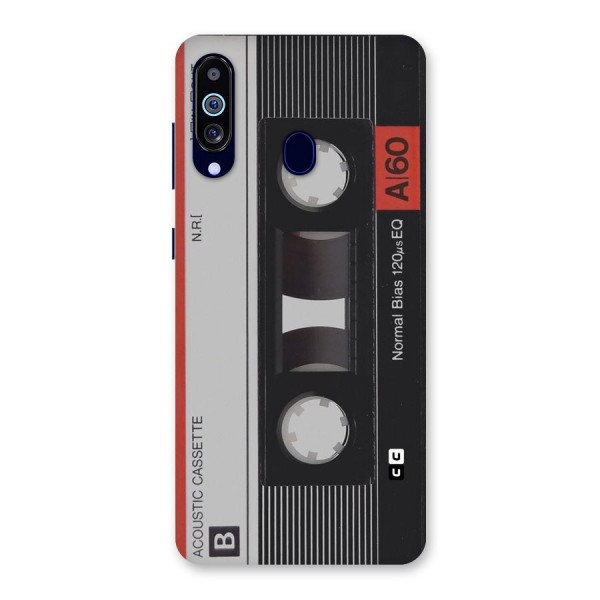 Casette Design Back Case for Galaxy A60