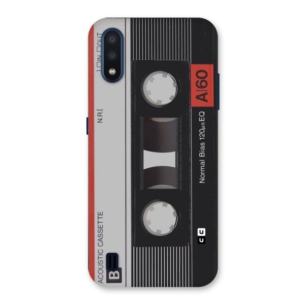 Casette Design Back Case for Galaxy M01