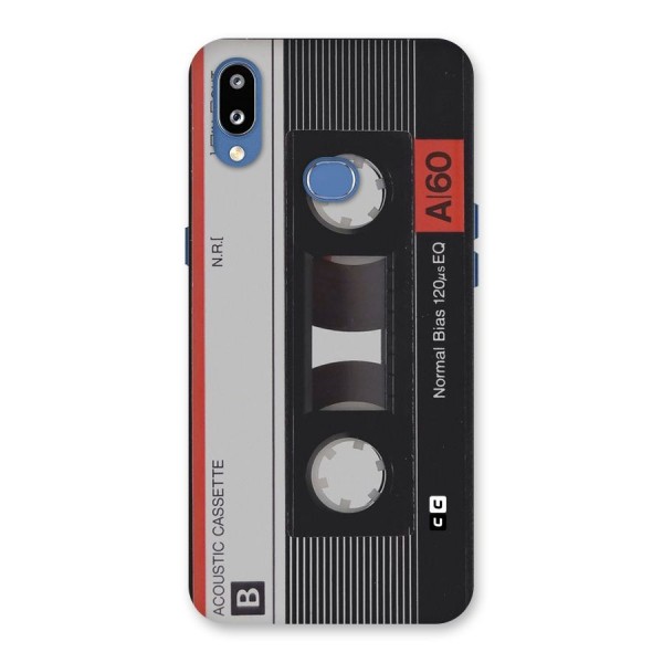 Casette Design Back Case for Galaxy M01s