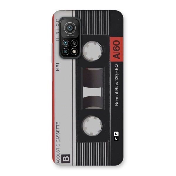 Casette Design Back Case for Mi 10T Pro 5G