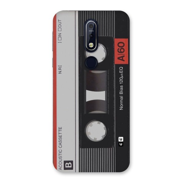 Casette Design Back Case for Nokia 7.1