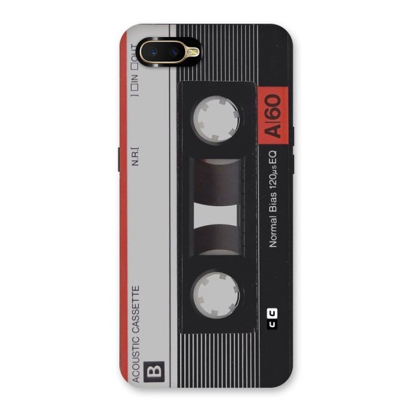 Casette Design Back Case for Oppo K1