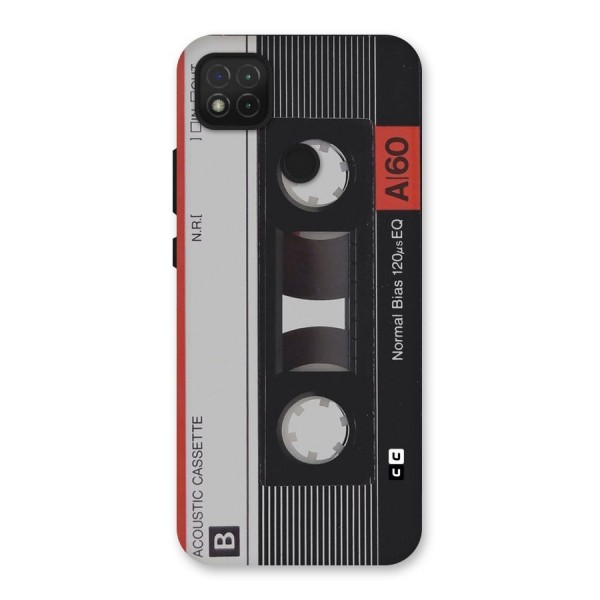 Casette Design Back Case for Redmi 9C