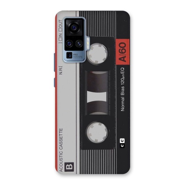 Casette Design Back Case for Vivo X50 Pro