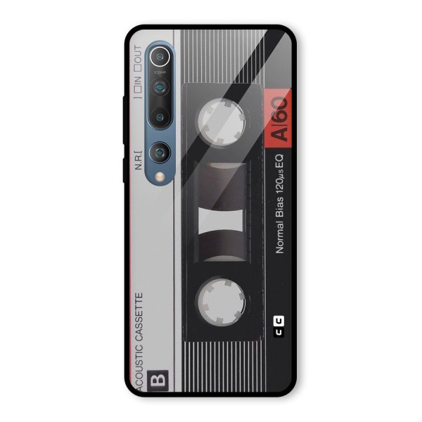 Casette Design Glass Back Case for Mi 10