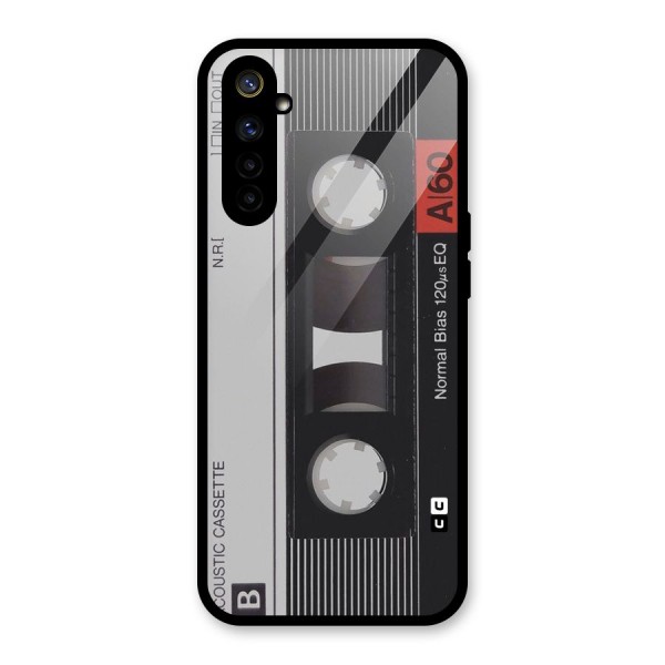 Casette Design Glass Back Case for Realme 6