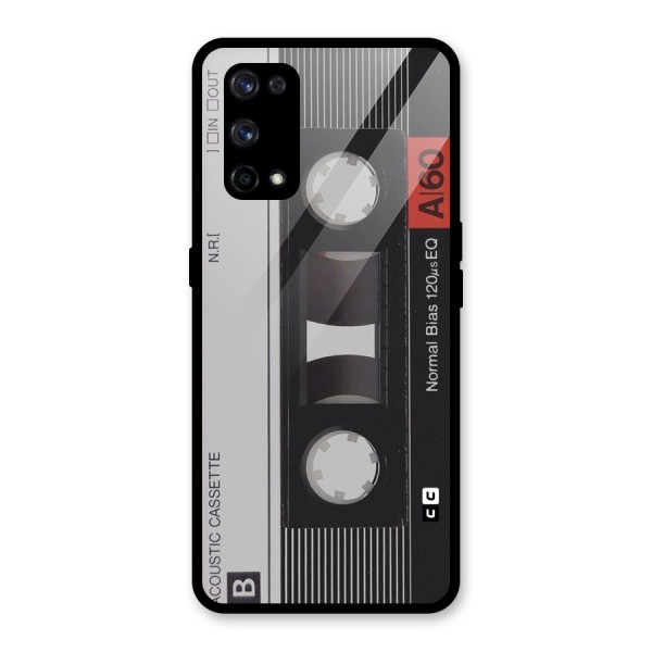 Casette Design Glass Back Case for Realme X7 Pro