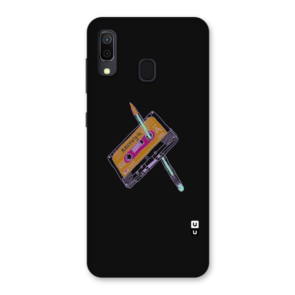 Casette Nostalgia Back Case for Galaxy A20