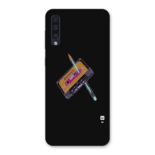 Casette Nostalgia Back Case for Galaxy A50