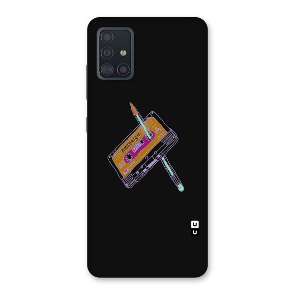 Casette Nostalgia Back Case for Galaxy A51