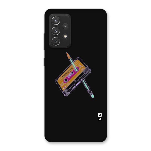 Casette Nostalgia Back Case for Galaxy A72