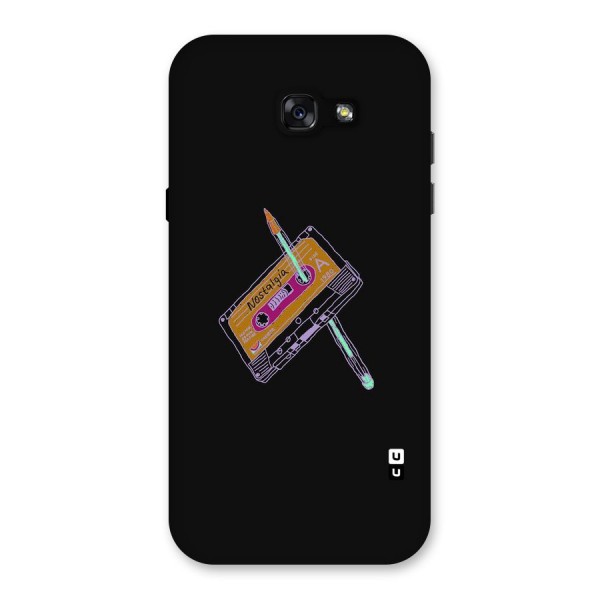 Casette Nostalgia Back Case for Galaxy A7 (2017)