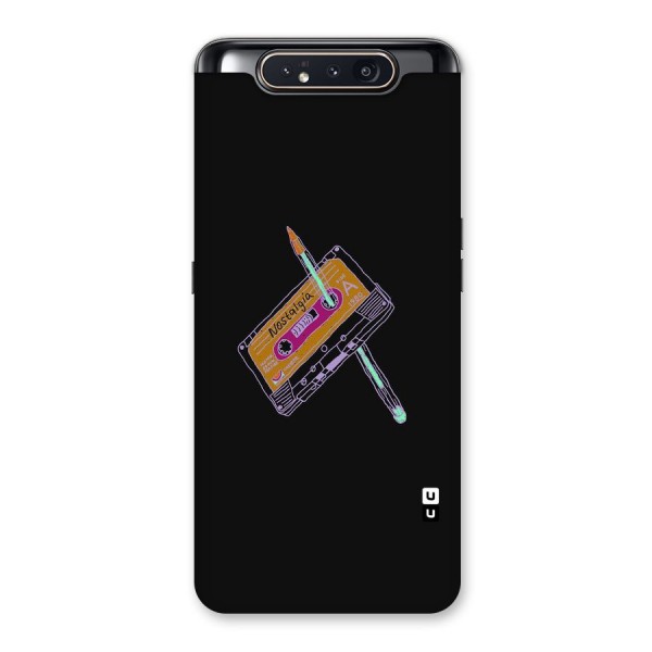 Casette Nostalgia Back Case for Galaxy A80