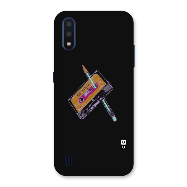 Casette Nostalgia Back Case for Galaxy M01