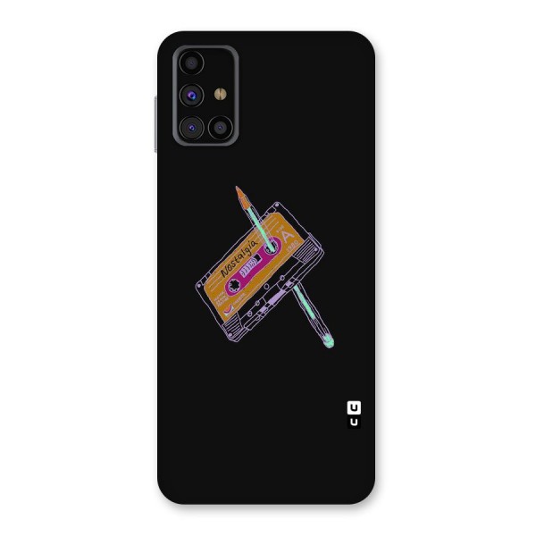 Casette Nostalgia Back Case for Galaxy M31s