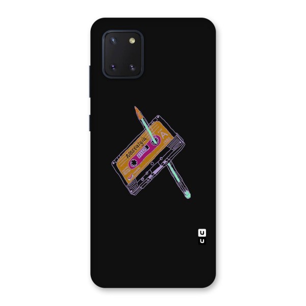 Casette Nostalgia Back Case for Galaxy Note 10 Lite