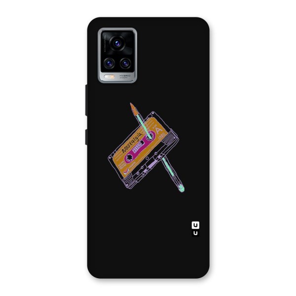 Casette Nostalgia Back Case for Vivo V20 Pro