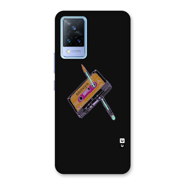 Casette Nostalgia Back Case for Vivo V21 5G