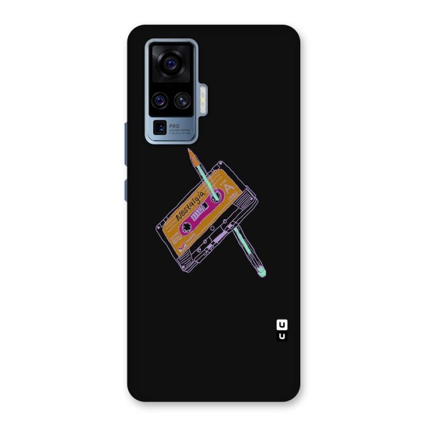 Casette Nostalgia Back Case for Vivo X50 Pro