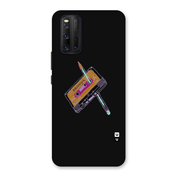 Casette Nostalgia Back Case for Vivo iQOO 3