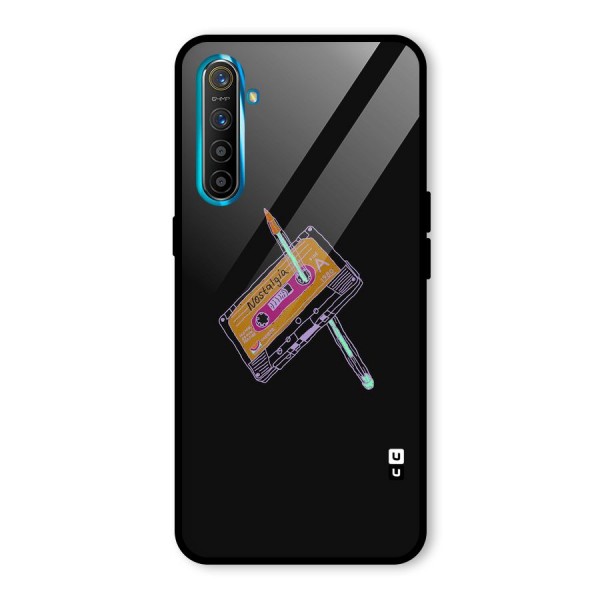 Casette Nostalgia Glass Back Case for Realme XT