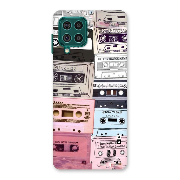 Casette Rolling Back Case for Galaxy F62