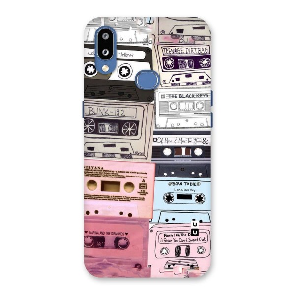 Casette Rolling Back Case for Galaxy M01s