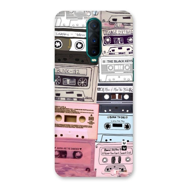 Casette Rolling Back Case for Oppo R17 Pro