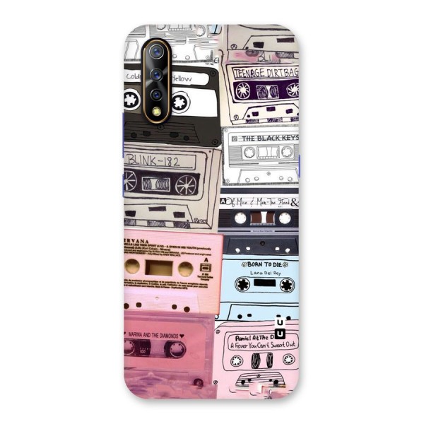 Casette Rolling Back Case for Vivo S1