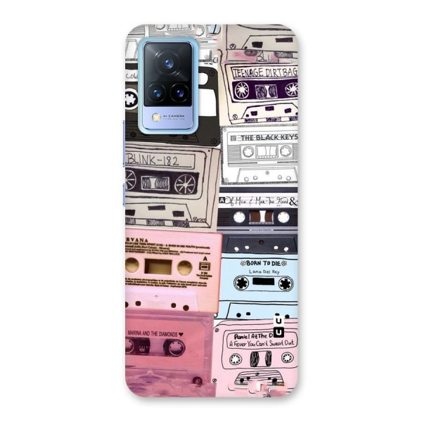 Casette Rolling Back Case for Vivo V21 5G