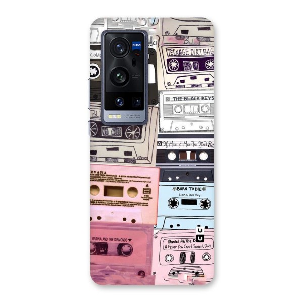 Casette Rolling Back Case for Vivo X60 Pro Plus