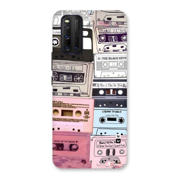 Casette Rolling Back Case for Vivo iQOO 3