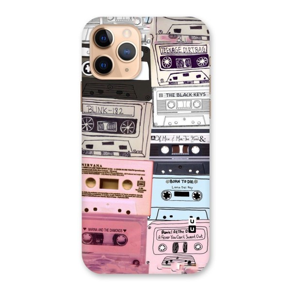 Casette Rolling Back Case for iPhone 11 Pro