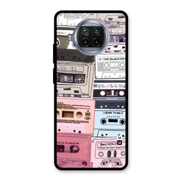 Casette Rolling Glass Back Case for Mi 10i