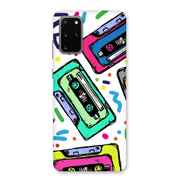 Cassette Pattern Back Case for Galaxy S20 Plus